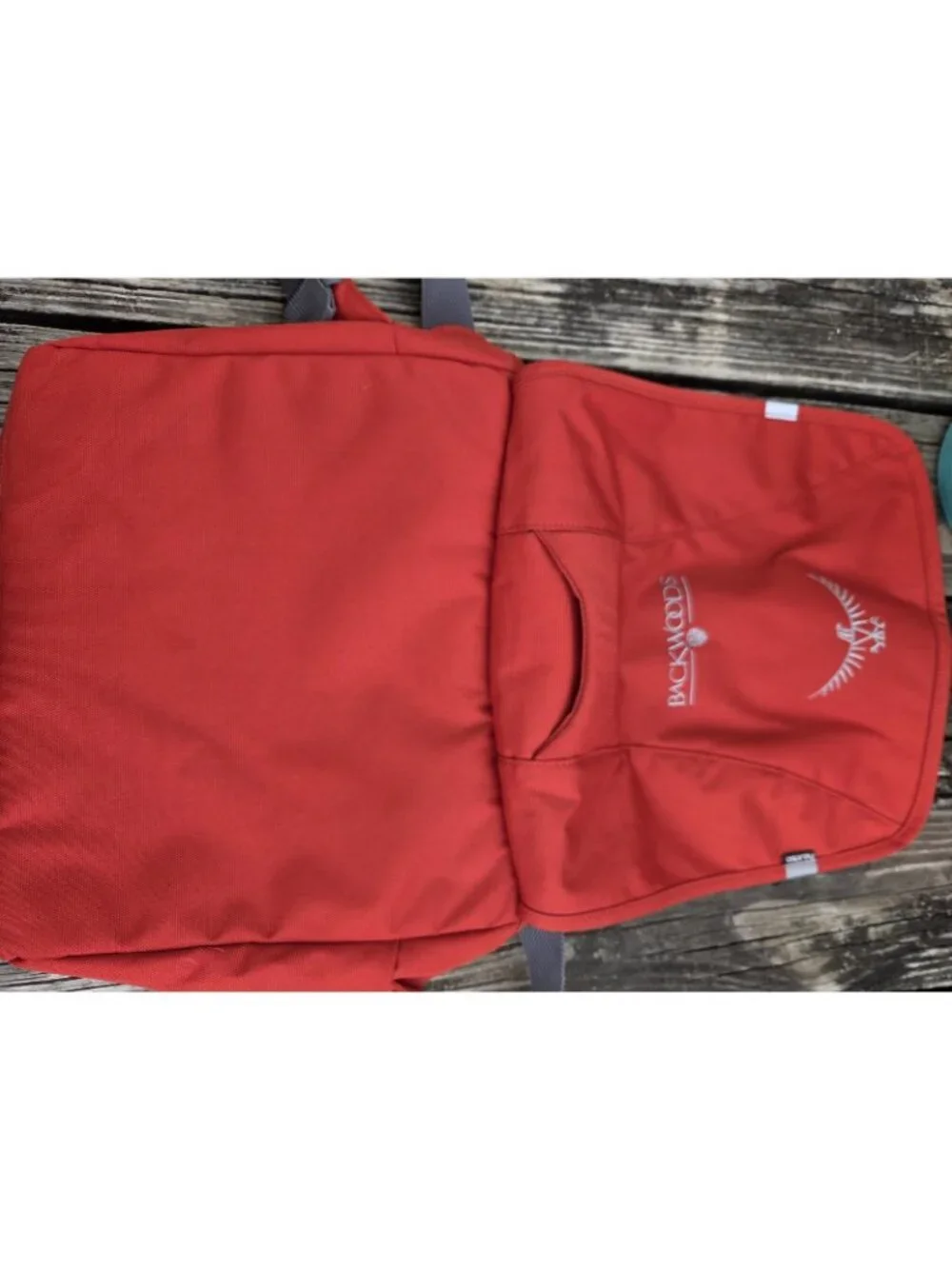 Red Osprey Messenger Bag Backwoods Flapjack Courier Shoulder